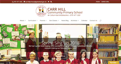 Desktop Screenshot of carrhillprimary.org